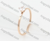 Stainless Steel Women Ring KJR660118