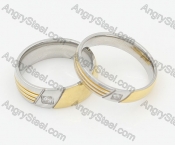 Stainless Steel Couple Rings KJR660126