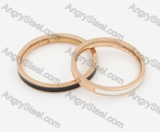 Stainless Steel Couple Rings KJR660130