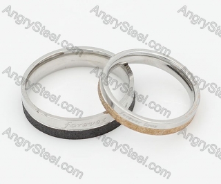 Stainless Steel Couple Rings KJR660131