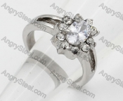 Stainless Steel Women Ring KJR100103