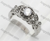 Stainless Steel Women Ring KJR100104