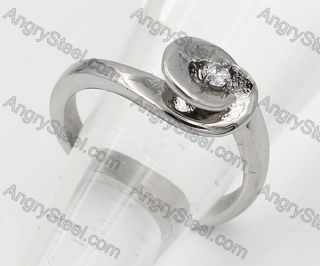 Stainless Steel Women Ring KJR100105