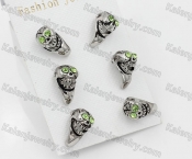 Stainless Steel Skull Ear Studs KJR830009