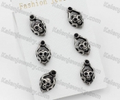 Stainless Steel Skull Ear Studs KJR830016