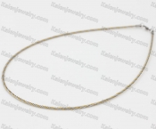 Stainless Steel Collar Necklace KJN870010