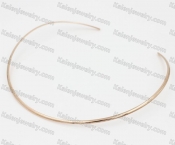 Stainless Steel Collar Necklace KJN870034