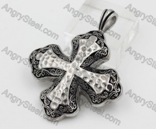 Stainless Steel Cross Pendant KJP051457