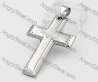 Stainless Steel Cross Pendant KJP051460