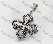 Stainless Steel Cross Pendant KJP051465