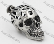 Stainless Steel Skull Pendant KJP370089