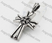 Stainless Steel Cross Pendant KJP370095