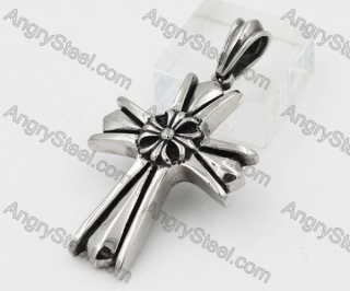 Stainless Steel Cross Pendant KJP370095