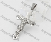 Stainless Steel Cross Pendant KJP051466