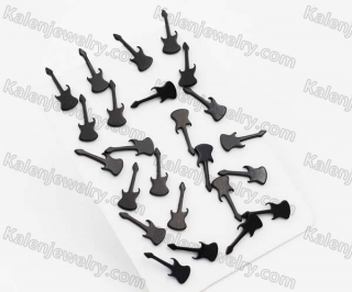 (price for 12 pairs) Steel Ear Studs KJE950023