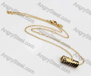 Stainless Steel Pendant with chain KJN050037