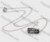 Stainless Steel Pendant with chain KJN050038