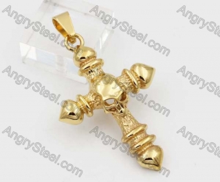 Stainless Steel Cross Pendant KJP051472