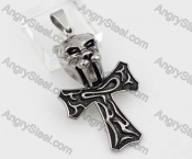 Stainless Steel Cross Pendant KJP051477