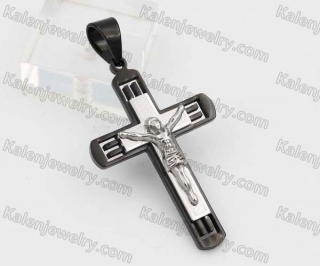 Stainless Steel Cross Pendant KJP190550