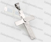 Stainless Steel Cross Pendant KJP190553