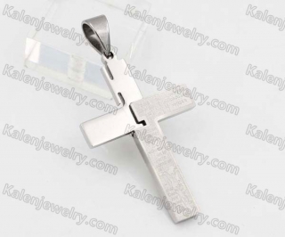 Stainless Steel Cross Pendant KJP190553