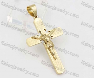 Stainless Steel Cross Pendant KJP190557