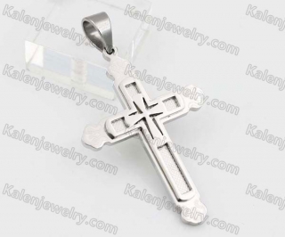 Stainless Steel Cross Pendant KJP190565