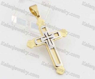 Stainless Steel Cross Pendant KJP190566