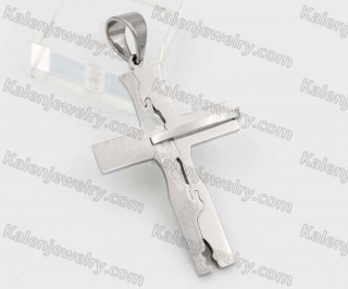 Stainless Steel Cross Pendant KJP190571