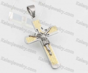 Stainless Steel Cross Pendant KJP190577