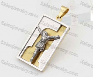 Stainless Steel Jesus Pendant KJP190590