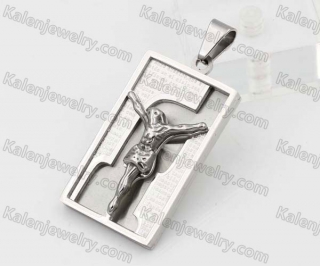 Stainless Steel Jesus Pendant KJP190591