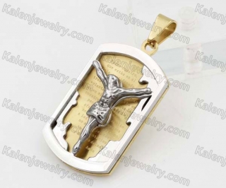 Stainless Steel Jesus Pendant KJP190593