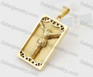 Stainless Steel Jesus Pendant KJP190600