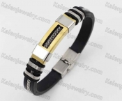 Stainless Steel Rubber Bracelet KJB190116