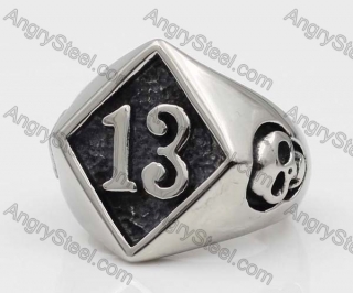 Steel Number 13 Ring KJR370650