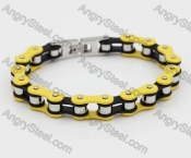 11mm Fashion Drag Racing Bicycle Chain Bracelet KJB360067