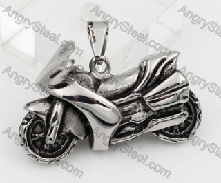 Steel Motorcycle Pendant KJP360040