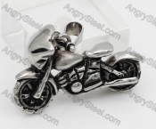 Steel Motorcycle Pendant KJP360041