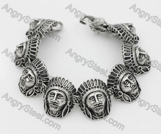 Indian chief Bracelet KJB170306