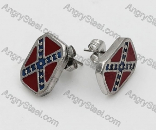 Flag Ear Studs KJE350036