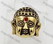 Gold Buddha Ring KJR010474