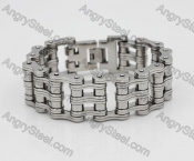 Big Discount Double Layers Motorcycle Chain Bracelet KJB710111