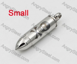 Openning Lid Bullet Pendant KJP100-0314