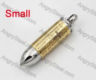 Openning Lid Bullet Pendant KJP100-0317