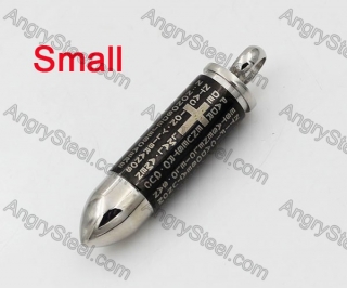 Openning Lid Bullet Pendant KJP100-0318