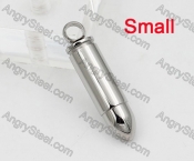 Openning Lid Bullet Pendant KJP100-0324