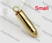 Openning Lid Bullet Pendant KJP100-0327