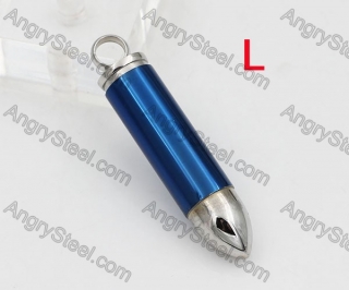 Openning Lid Bullet Pendant KJP100-0332